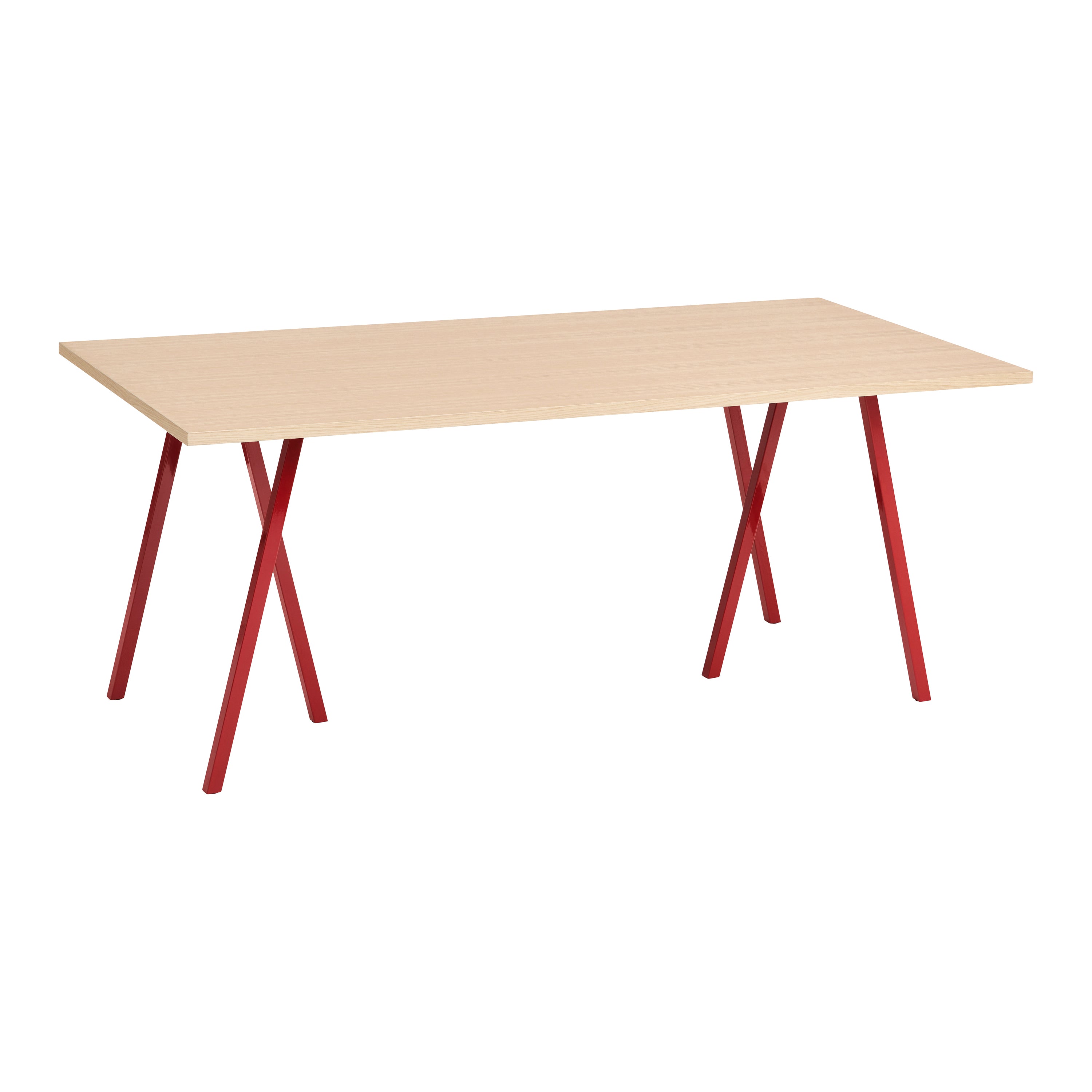 HAY Loop Stand Eettafel 180 x 87,5 cm - Maroon Red