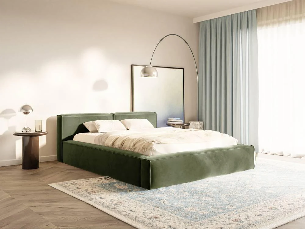 Bedframe Remera Slim velvet 140 x 200 cm