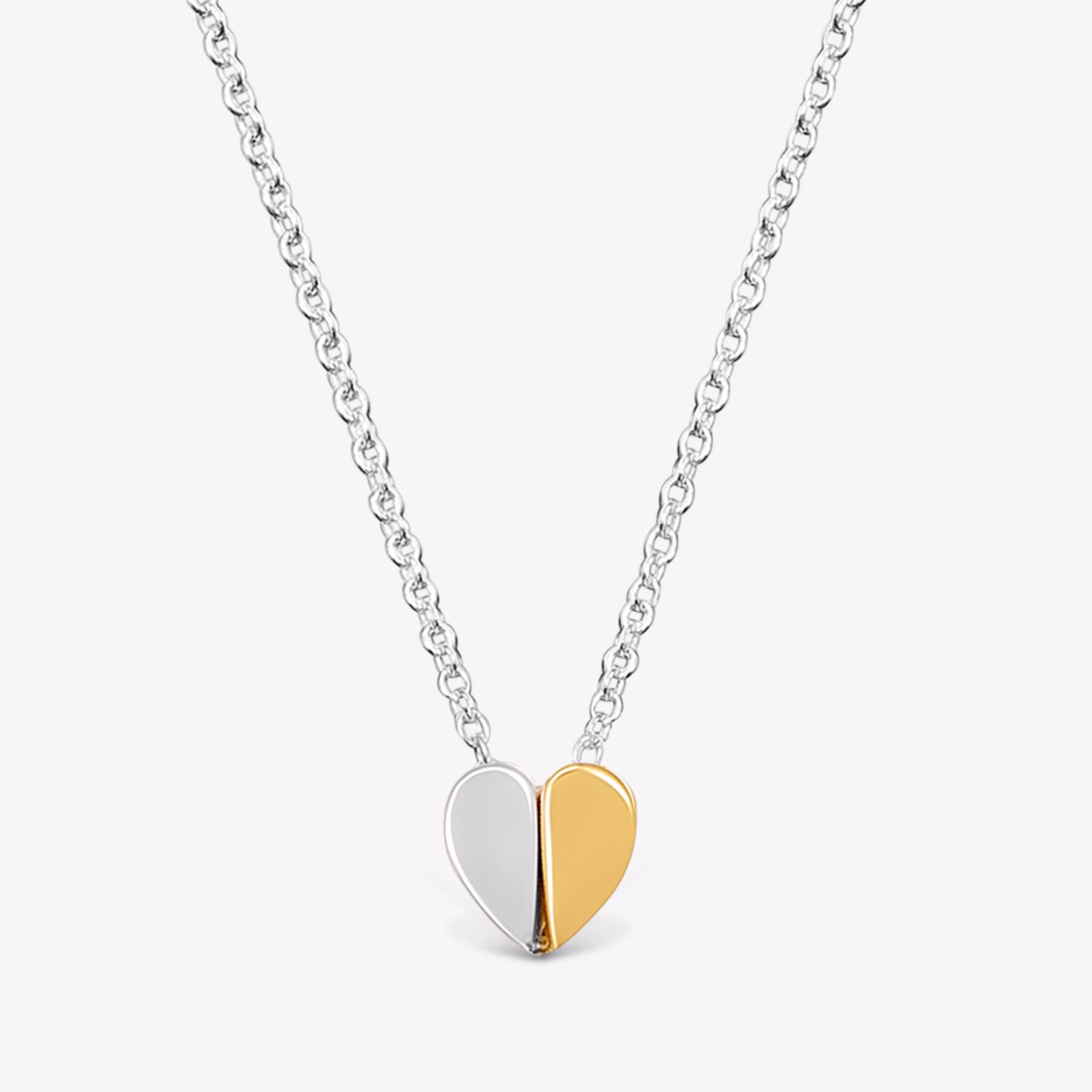 Collar bicolor y motivo corazón 7 mm TOUS 1950