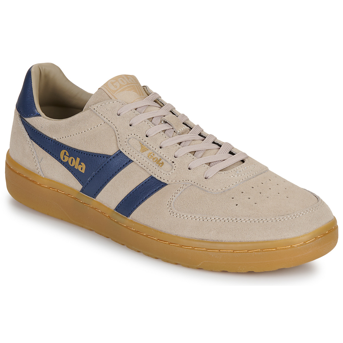 Gola - Hawk Suede '86 - Beige / Marine