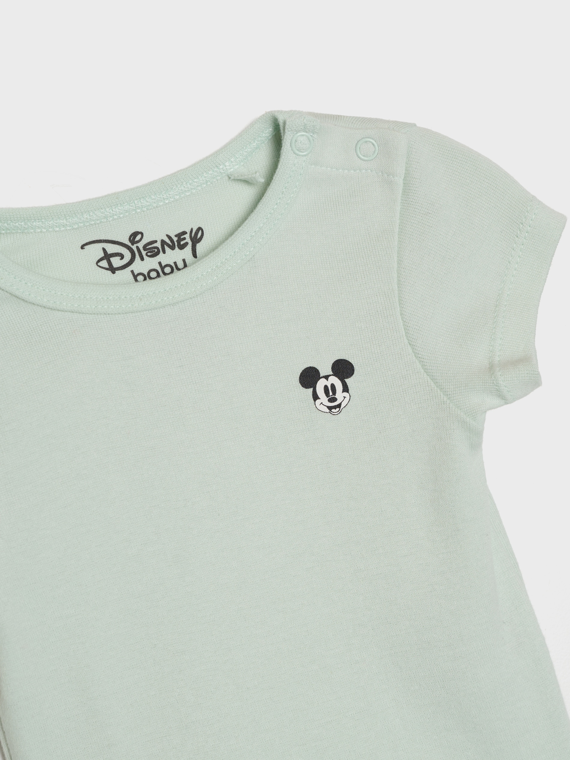 Bawełniane body z nadrukiem Mickey Mouse