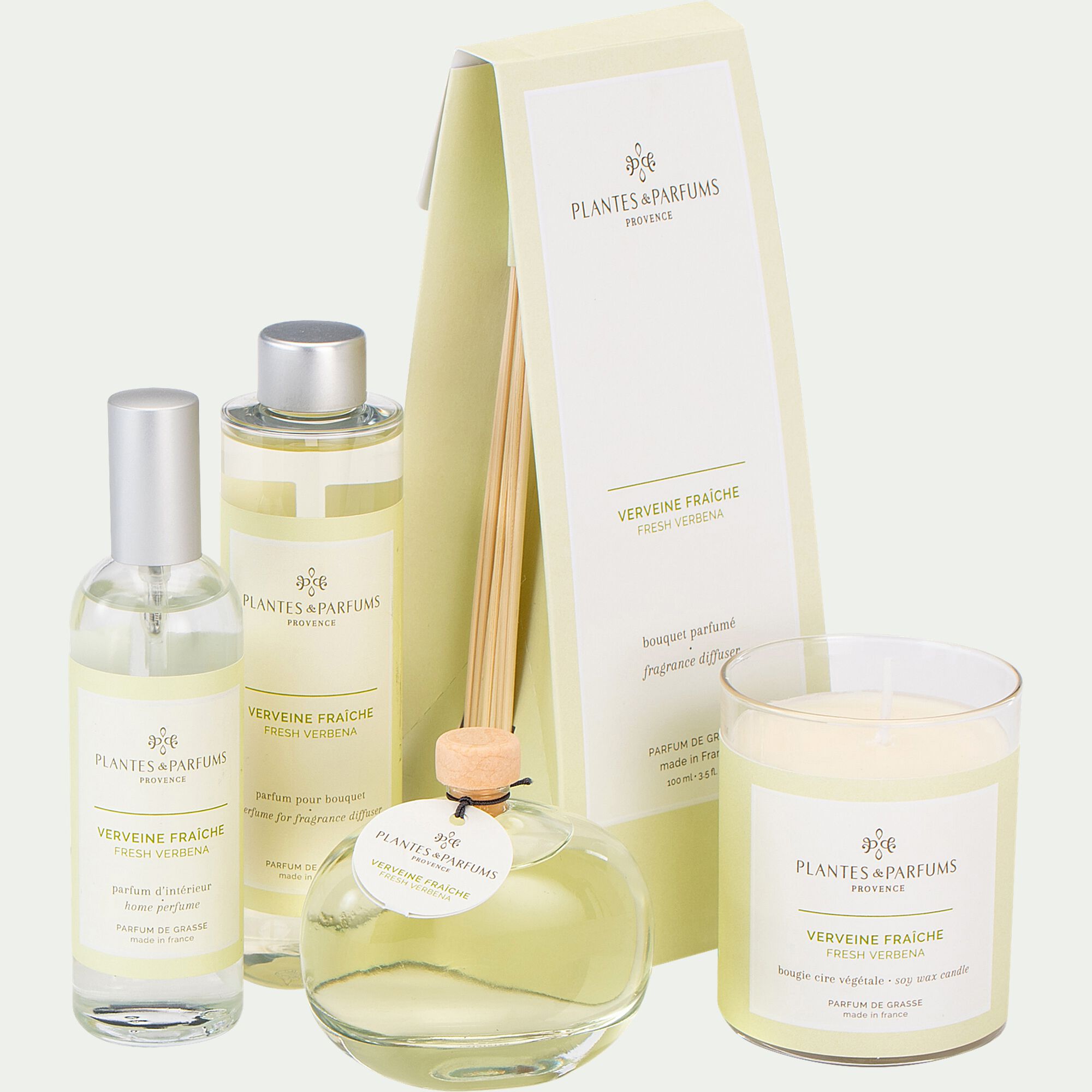 MANON - Recharge bouquet parfumé verveine fraiche 200ml