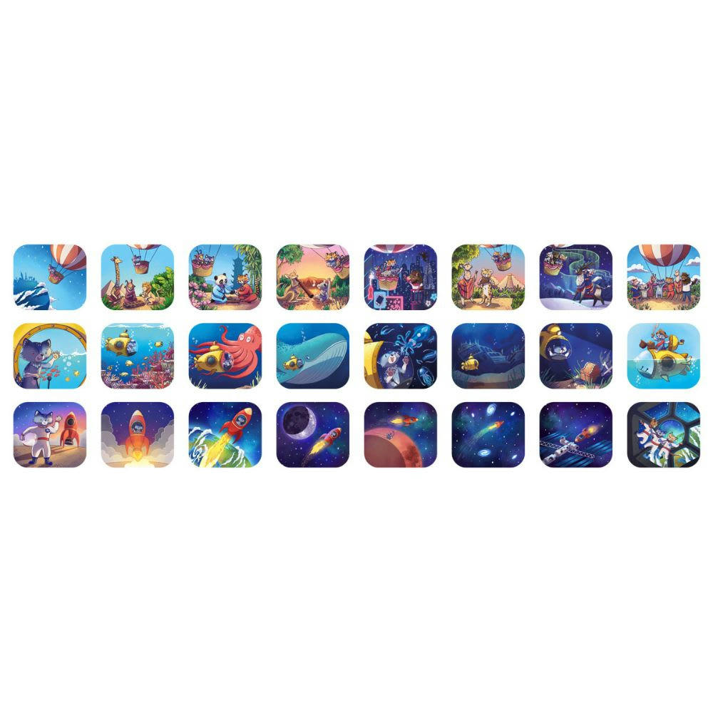 - Projecteur à histoire Kidyslide bleu