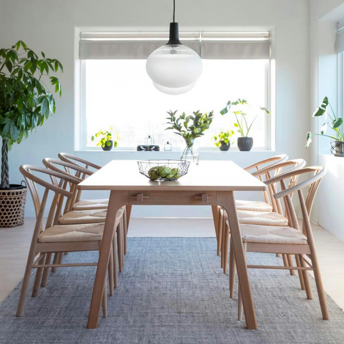 WORK - Lot de 2 chaises style rétro en bois