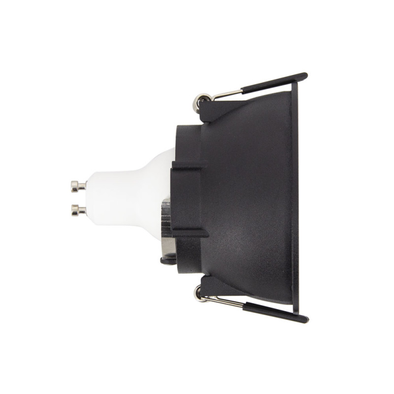 Spot encastrable LED noir GU10 blanc chaud IP20 320 lm 5 W XANLITE