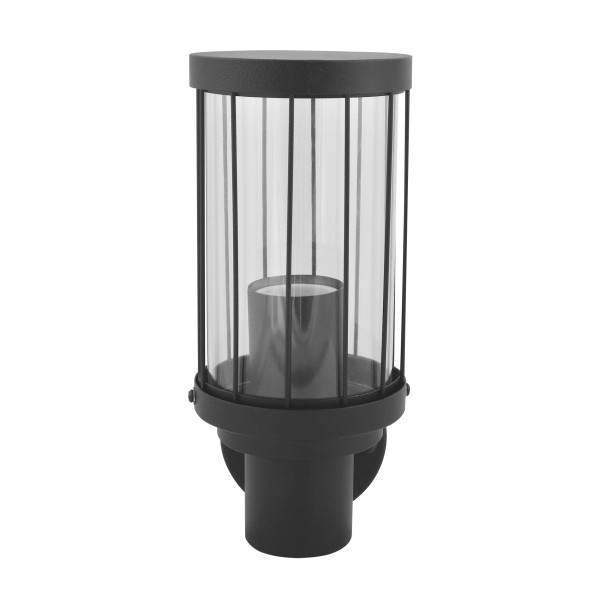 Kinkiet zewnętrznyczarny mat FIORD 1xE27x10W IP44 Polux