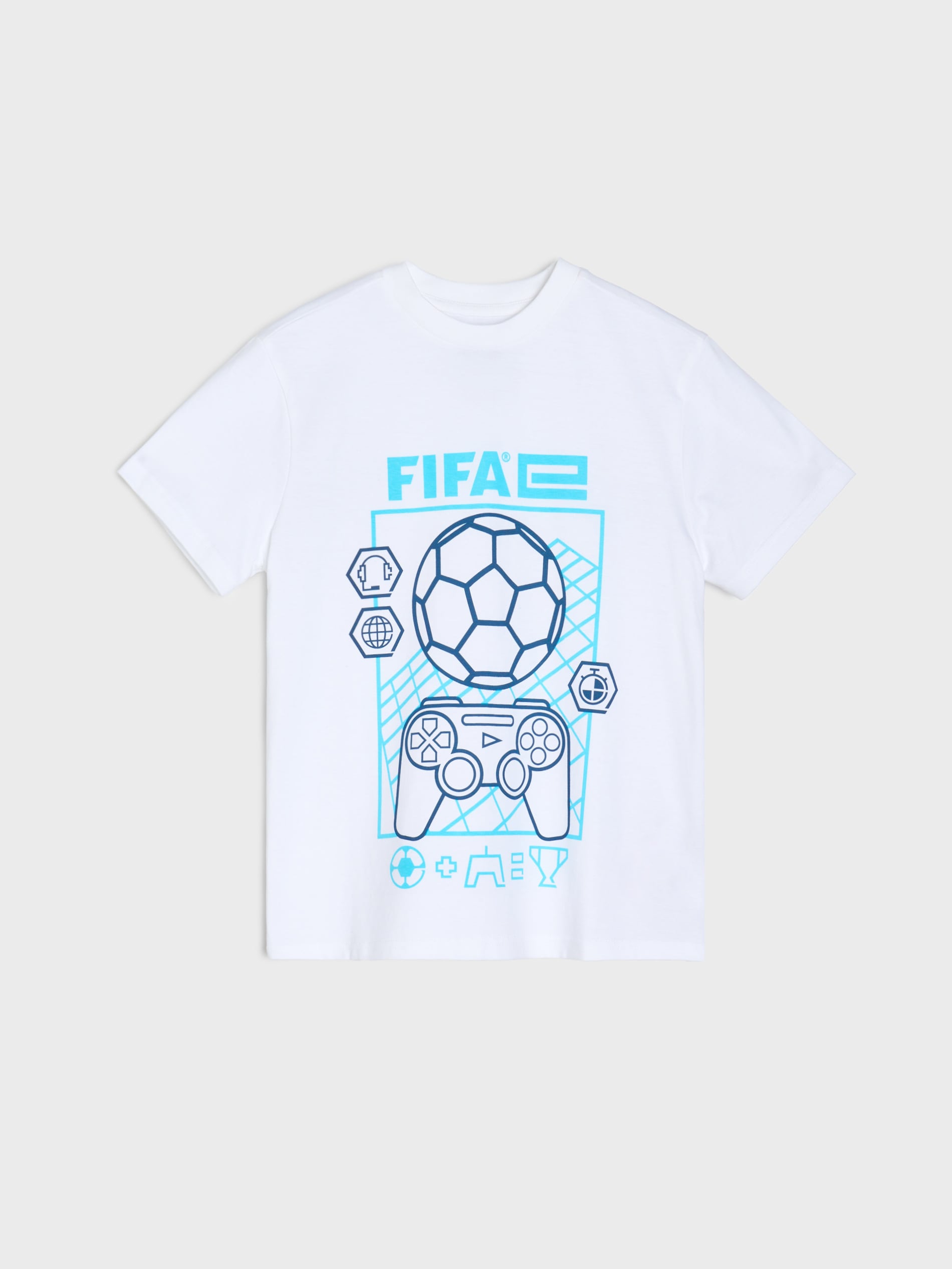 Bawełniana koszulka z krótkim rękawem FIFA