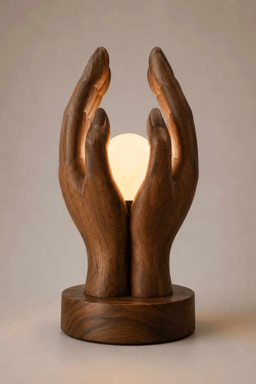 Wooden Art Lamp #WL076