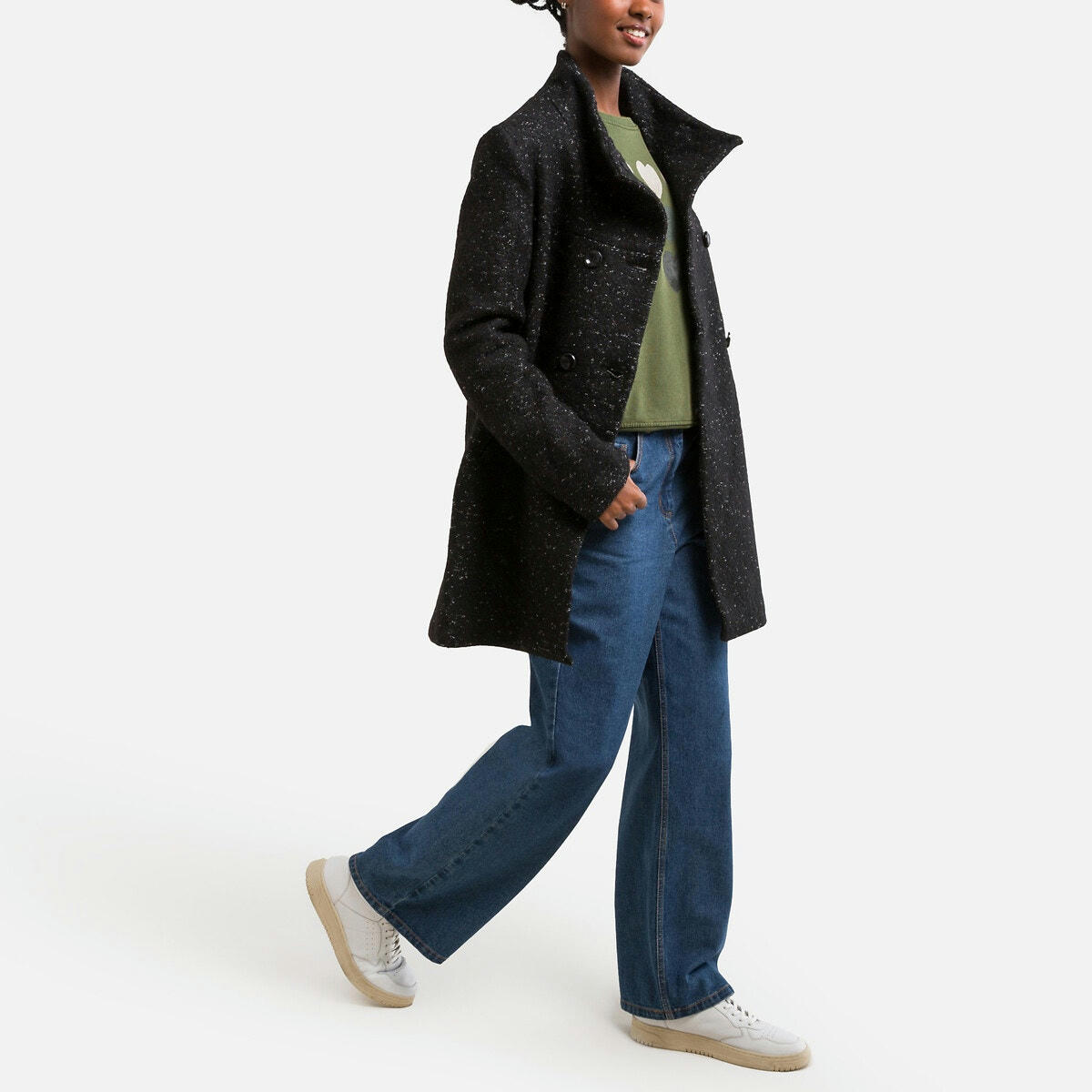 Manteau  col montant