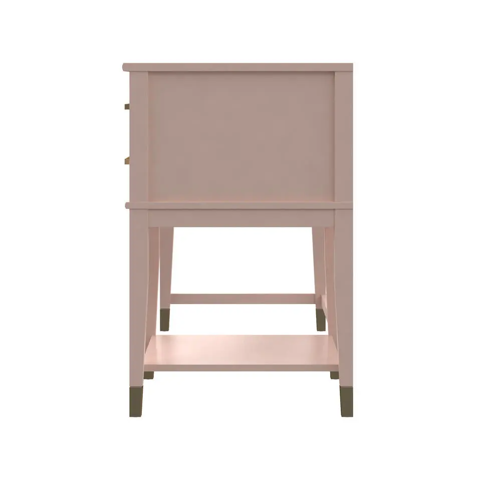 Westerleigh - Computerbureau met lifttop in roze MDF