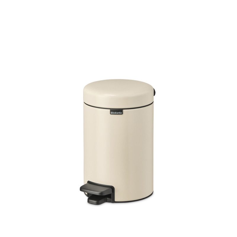 Poubelle à pédale NewIcon soft beige 3 L BRABANTIA