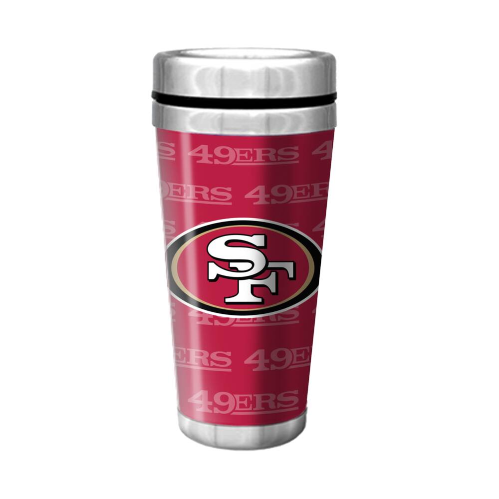 NFL San Francisco 49ers Travel Mug, 16-oz