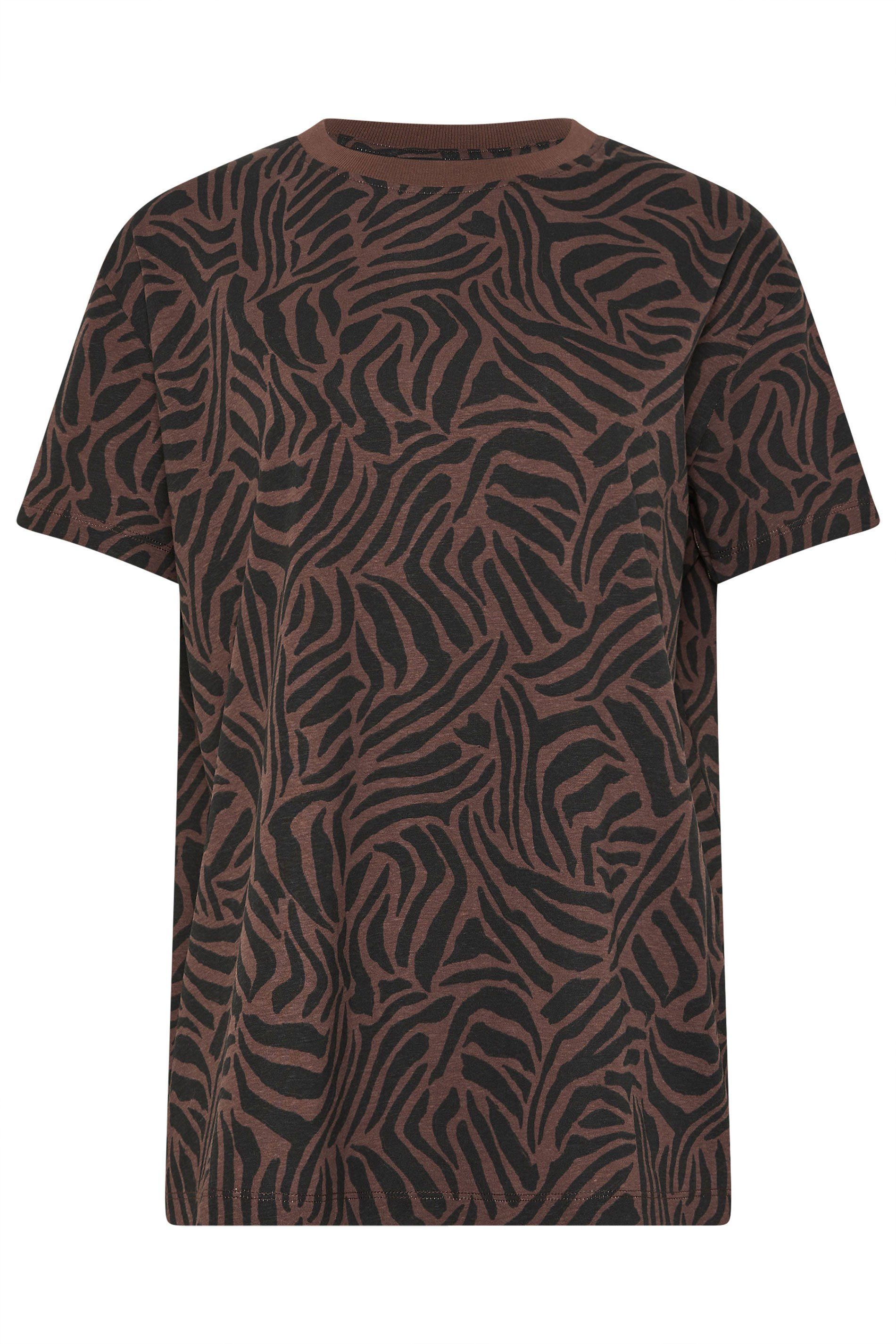 Long Tall Sally Tall Zebra Oversized T-Shirt