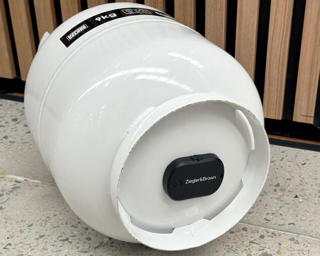 Ziegler & Brown Ultrasonic Gas Gauge