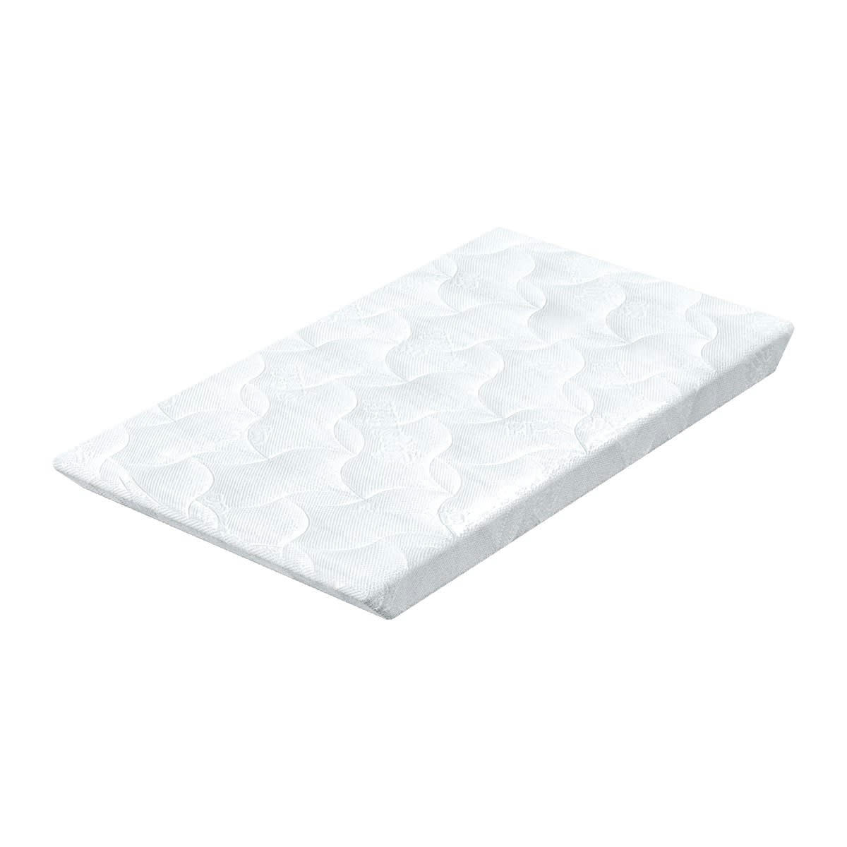 BAMBIN - Matelas pour berceau 6x50x88cm en polyester blanc