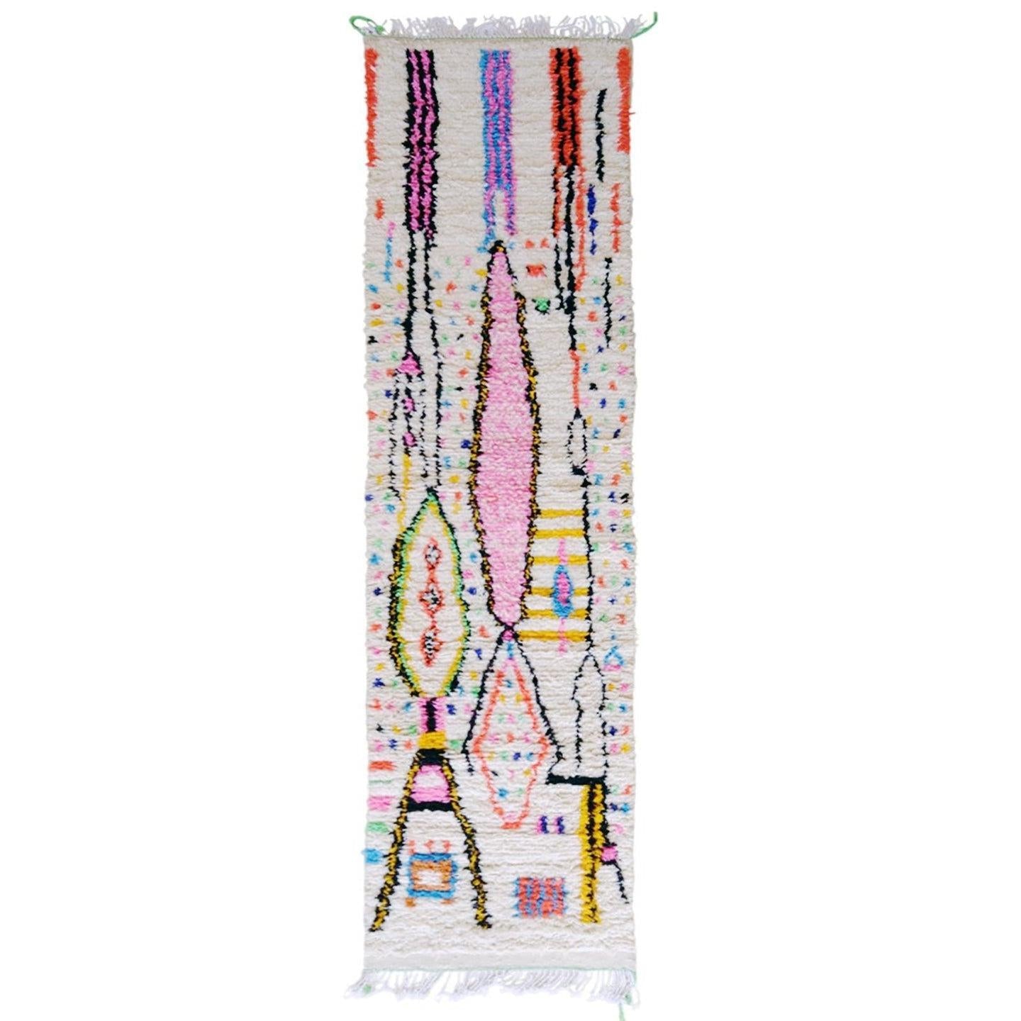 AFK Living vloerkleed Berber - handgemaakt - Wol - 140 cm x 200 cm