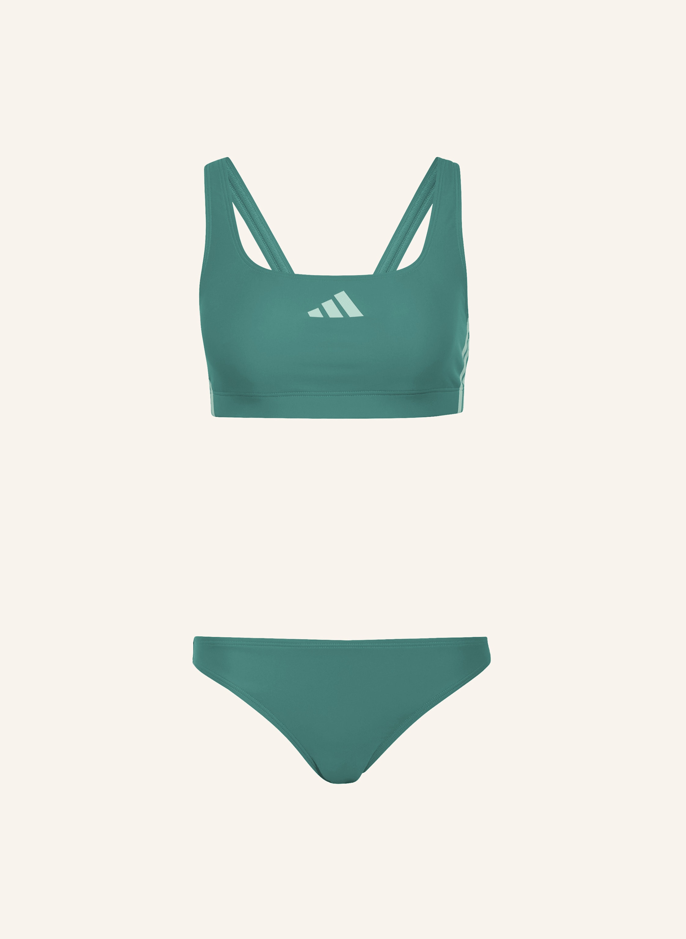adidas Bustier-Bikini 3-STREIFEN