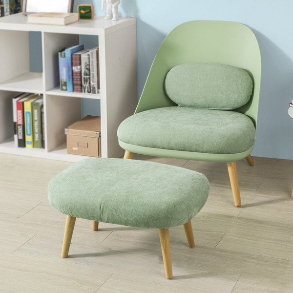 SoBuy Fotel relaksacyjny Zielony 65x59x76cm FST63-GR