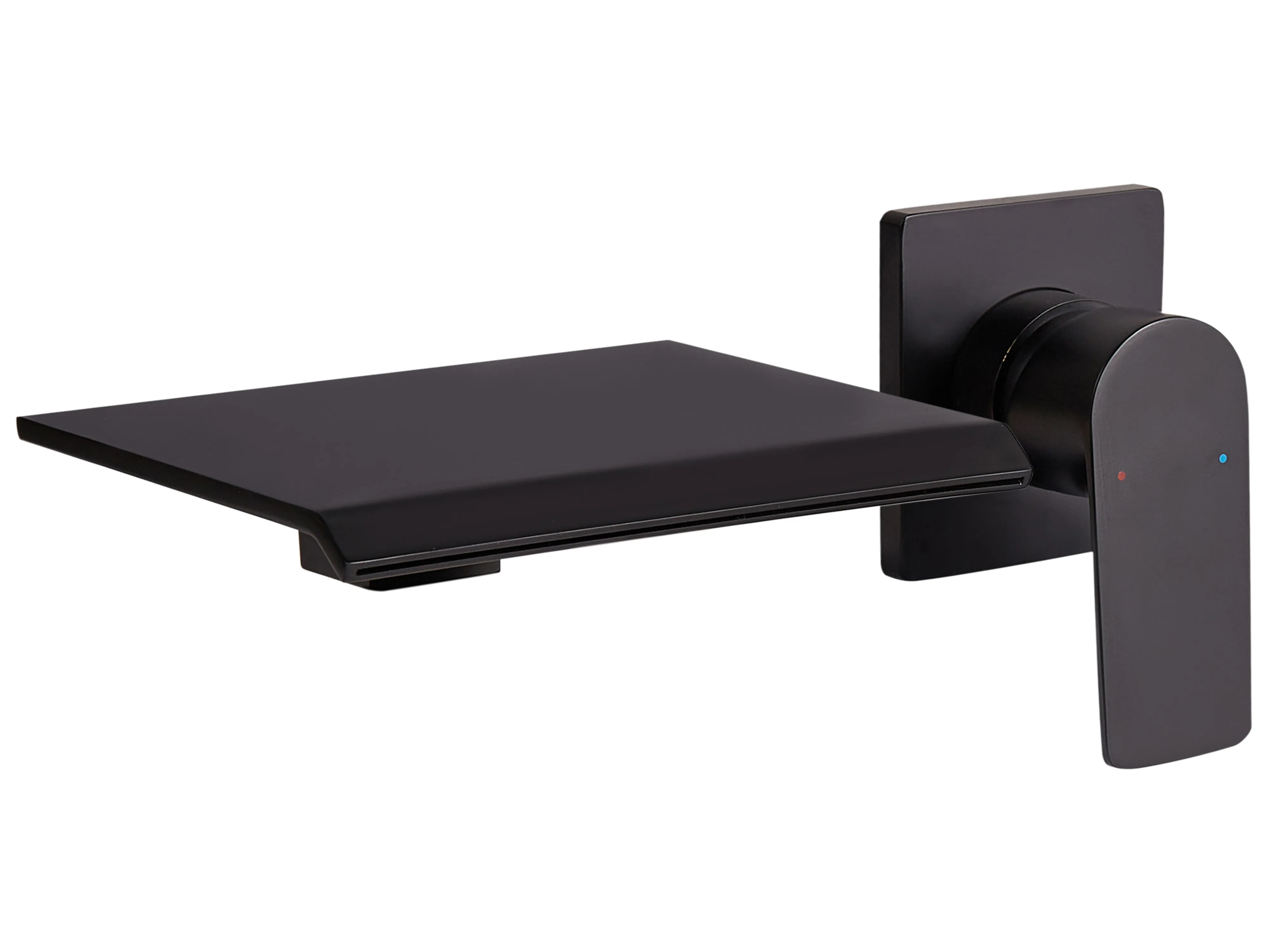 Wall Mounted Basin Mixer Tap APONWAO Brass Black