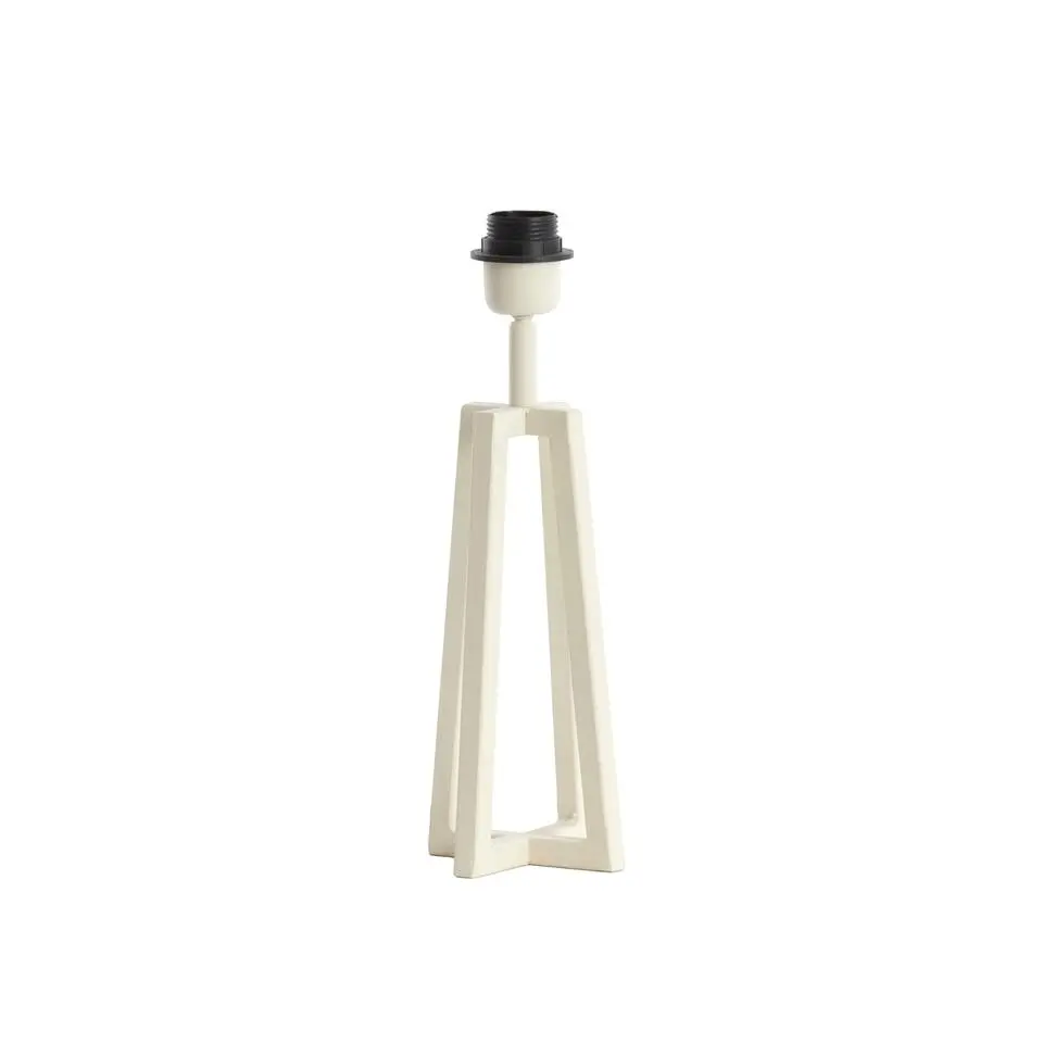Lampvoet Miley - Wit - 11,5x11,5x31cm