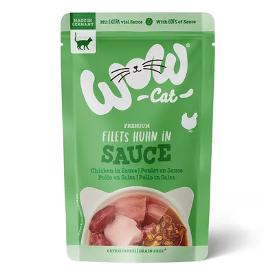 WOW Cat in Sauce 8 x 85g