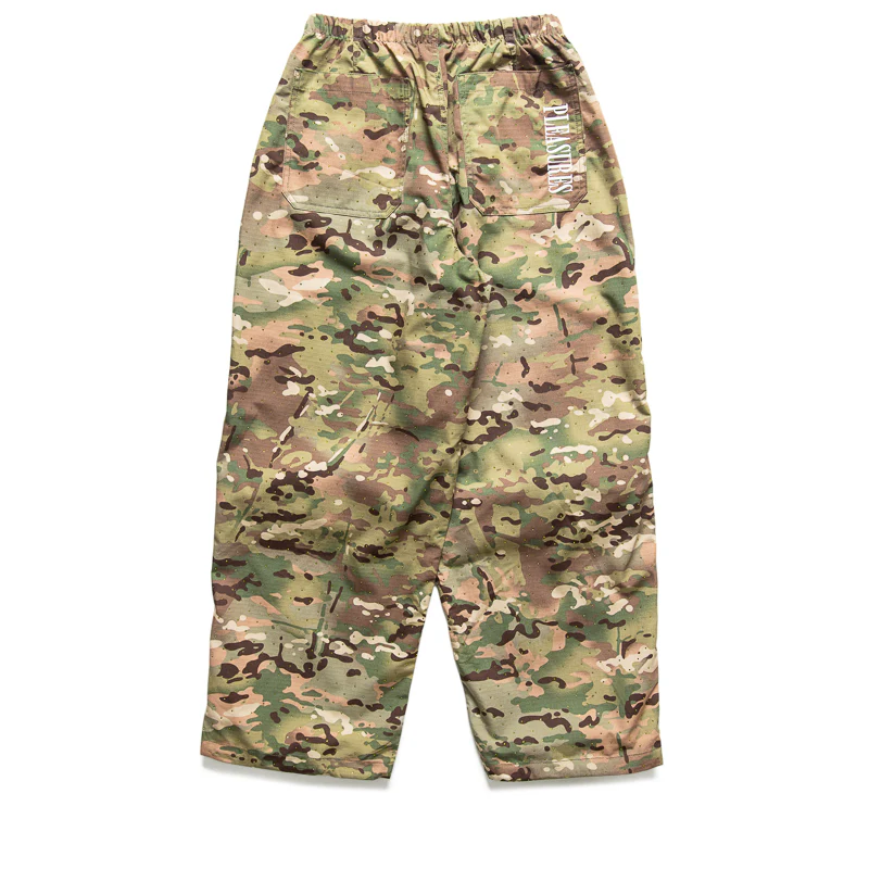 Pleasures Gem Camo Wide Pants - Camo