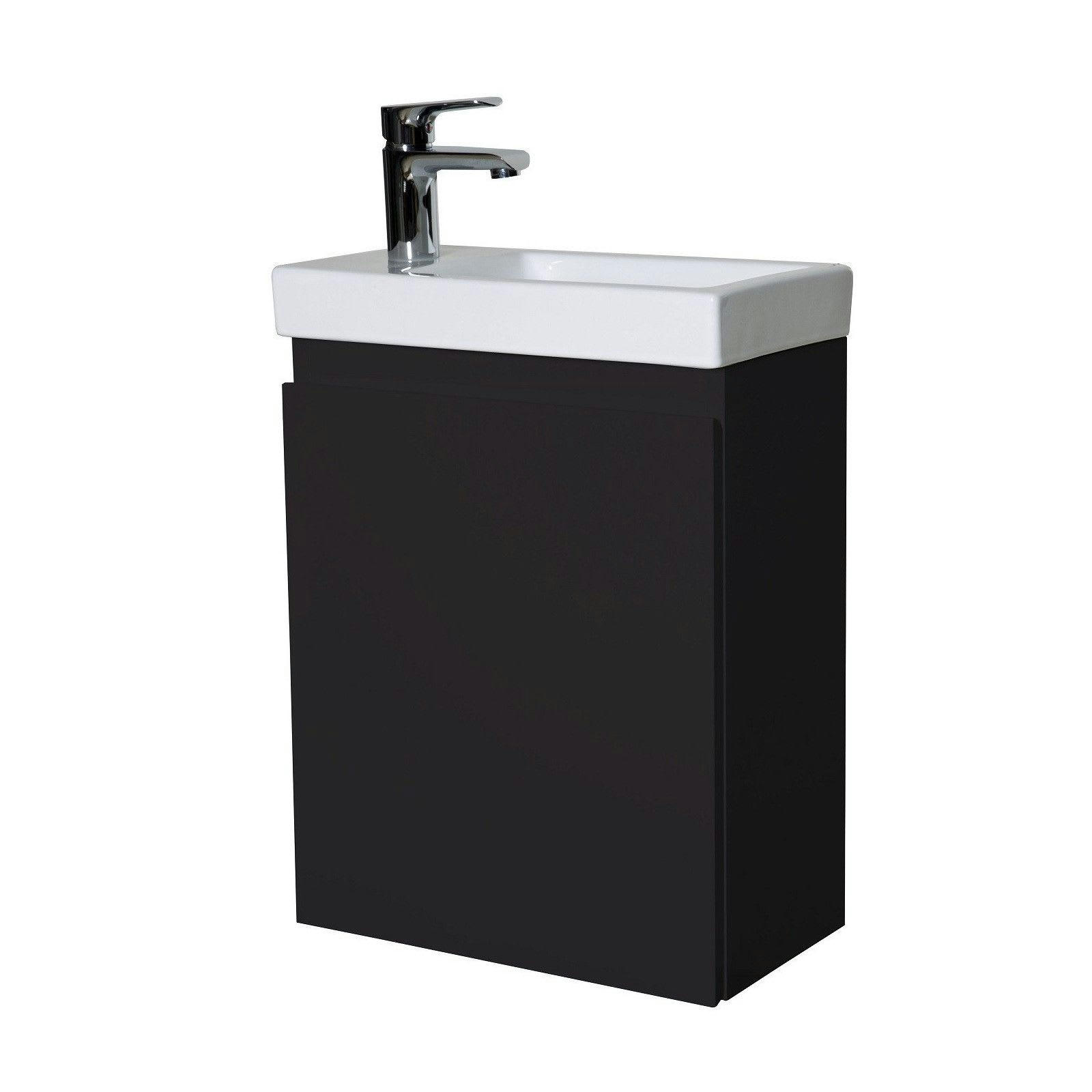 LISA - Meuble lave-mains  Noir