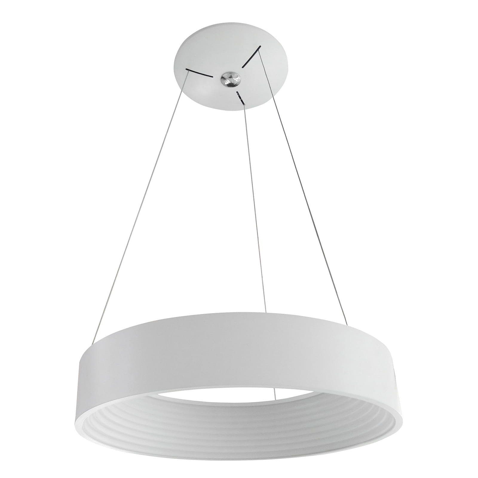 Lampa wisząca Mattia biała LED 1x32W Ciepła biel 1760lm Italux