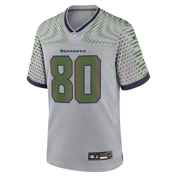 Steve Largent Seattle Seahawks Nike 2025 Rivalries Collection Retired Player Game Jersey - Wolf Gray