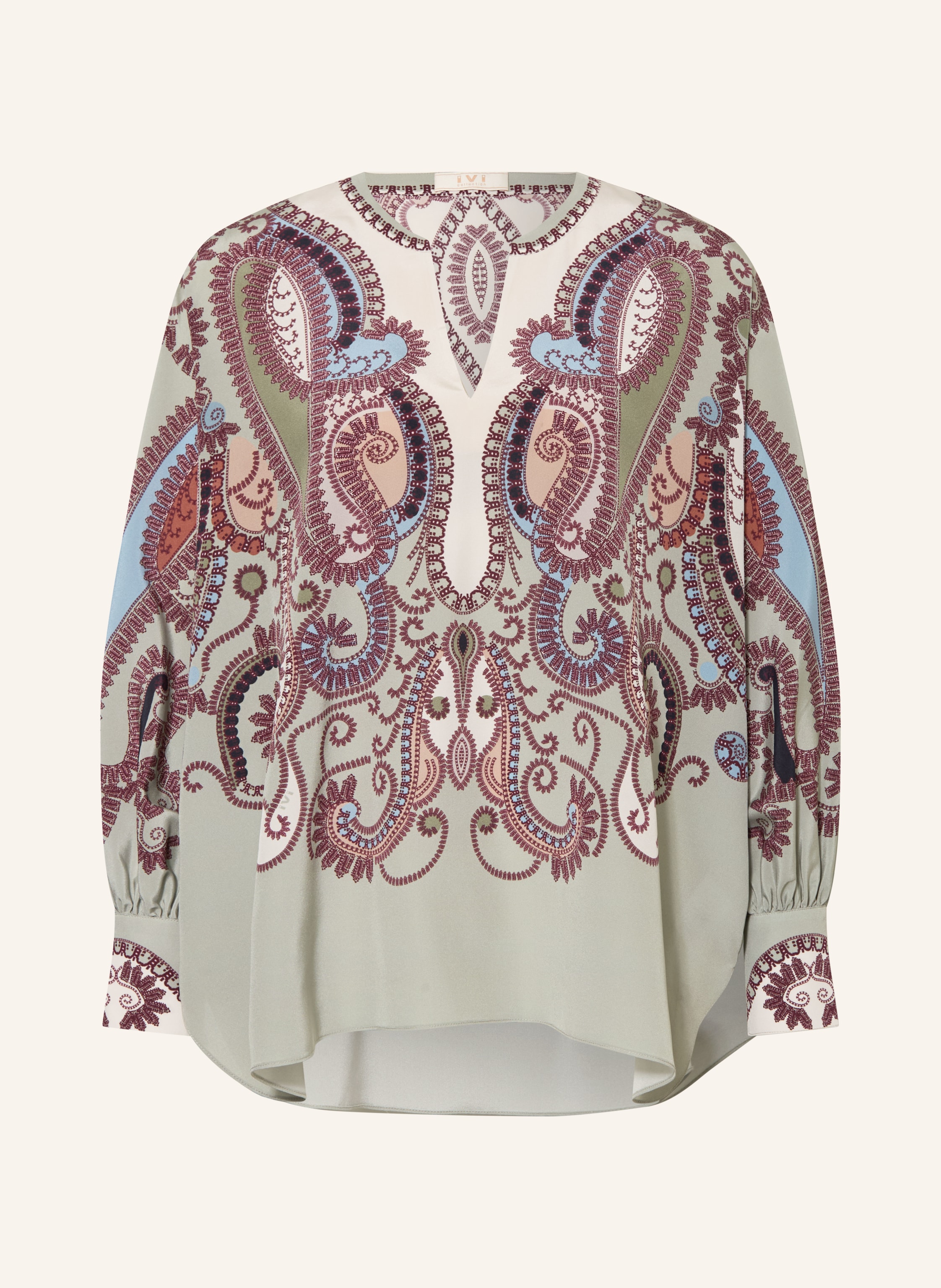 IVI collection Blusenshirt mit Seide