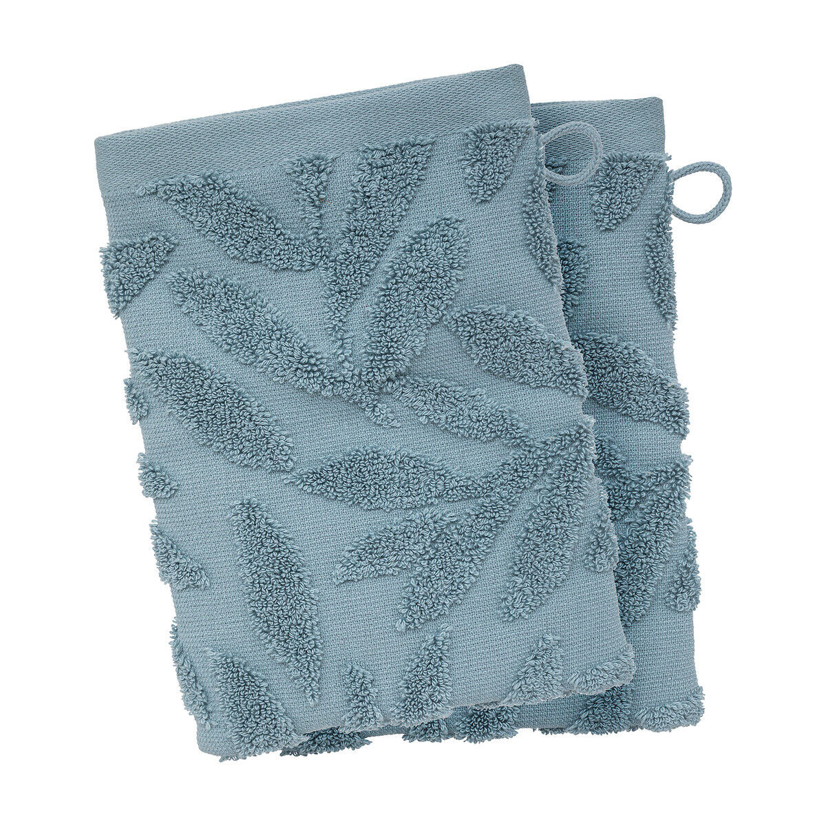 Conjunto de 2 luvas de banho SEA VIEW azul