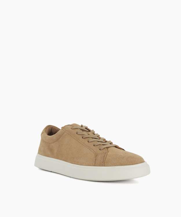 Tais Sand - Suede Lace Up Shoes