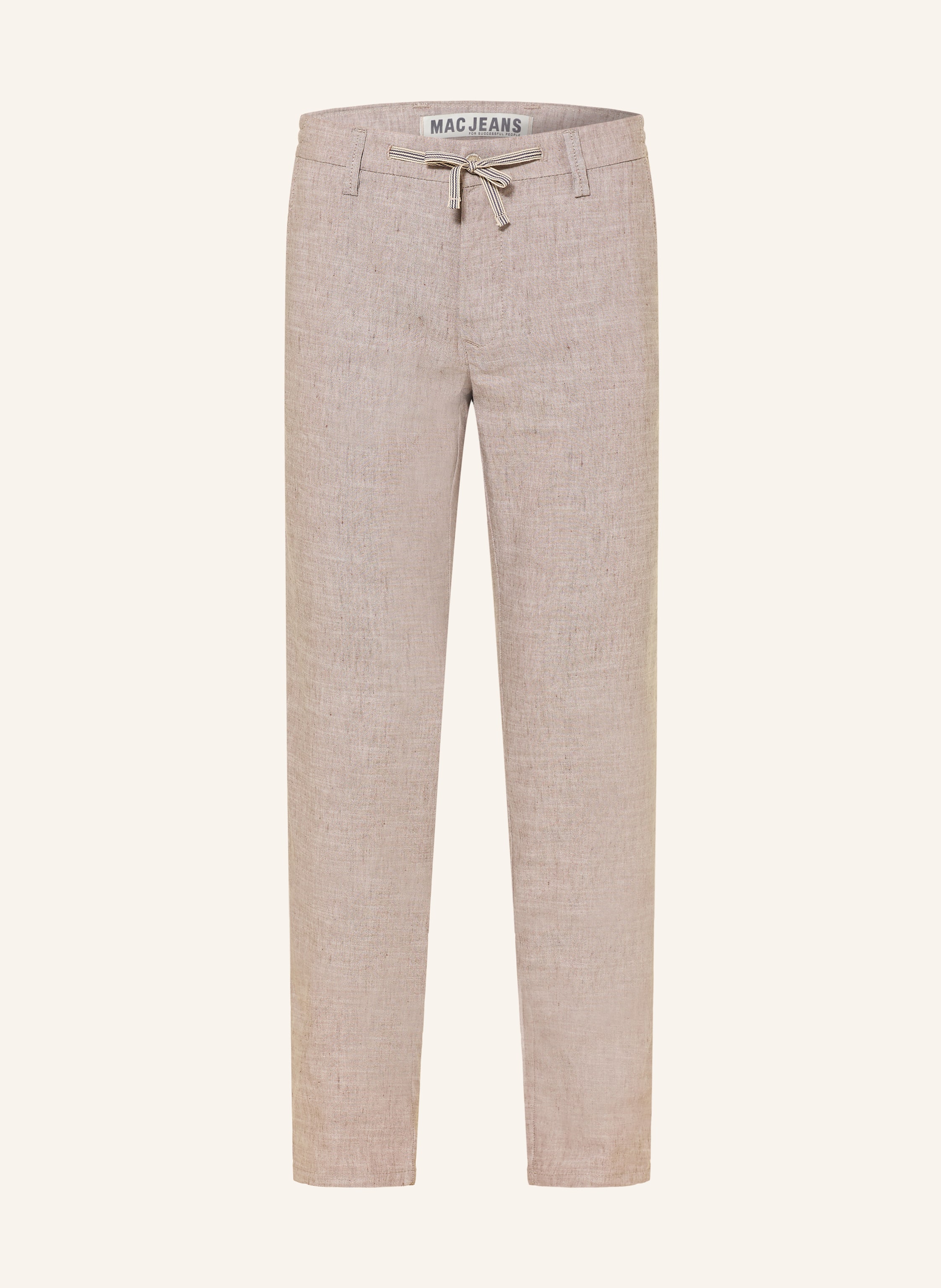 MAC Hose LENNOX im Jogging-Stil Modern Fit mit Leinen