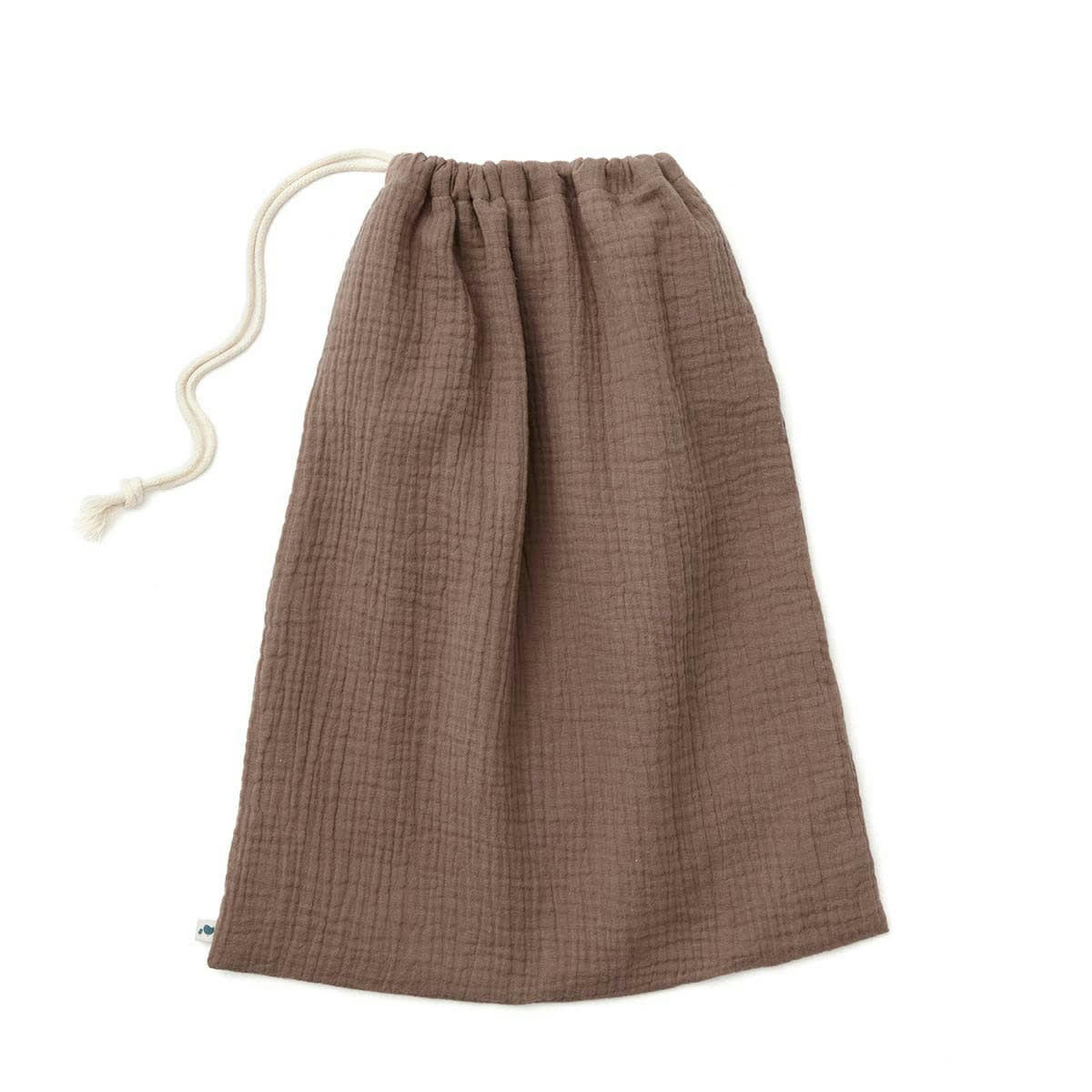 - Pochon en double gaze de coton