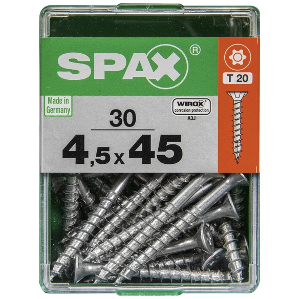 Universalschraube, T-STAR plus, 30 Stk., 4,5 x 45 mm