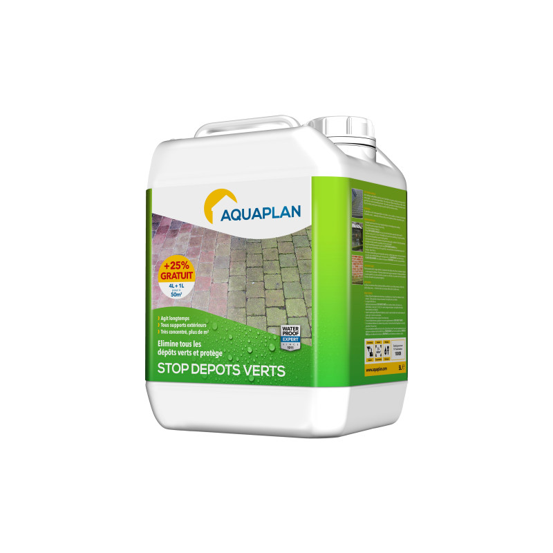 Stop dépôts verts 4 L   25 % AQUAPLAN