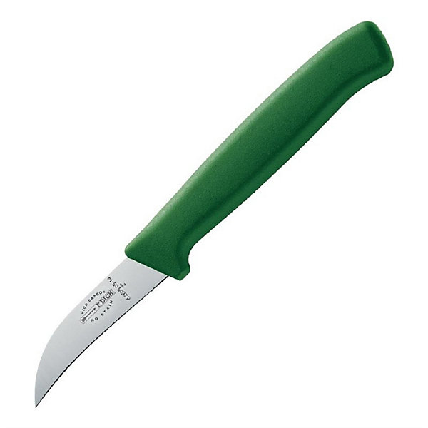 Couteau Bec d'Oiseau Professionnel Vert - Dynamic HACCP - 50 mm - Dick Pro
