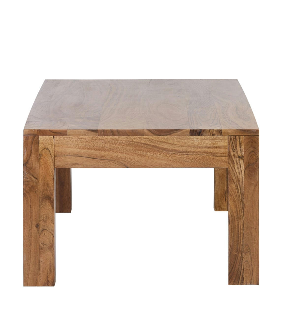 - Table basse en bois beige L 120cm