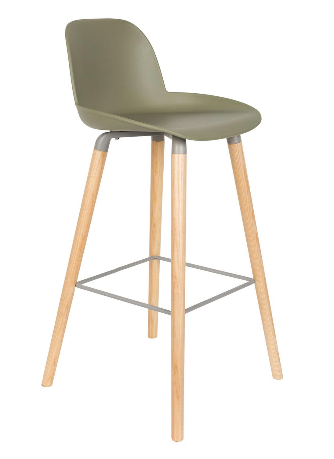 ALBERT KUIP - Tabouret de bar en polypropylène vert