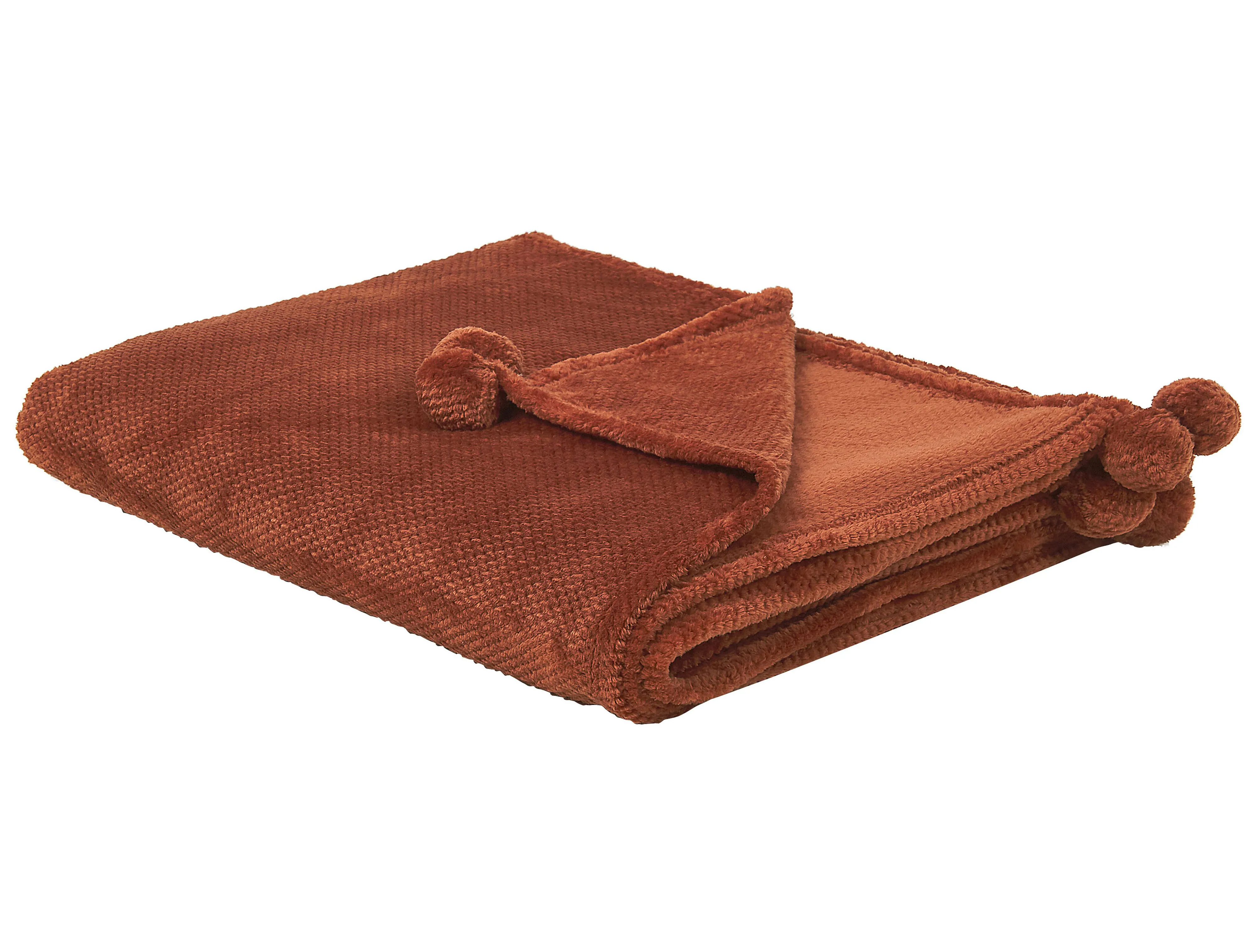 Blanket SAITLER 200 x 220 cm Golden Brown