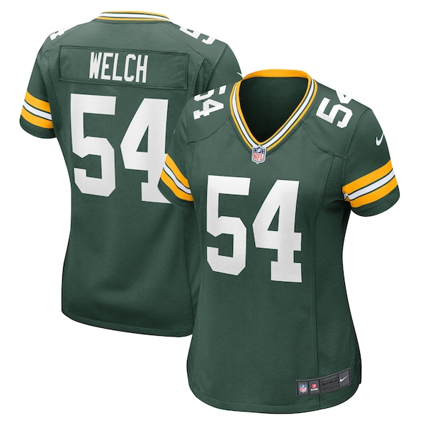 Kristian Welch Green Bay Packers Nike Women's Team Game Jersey -  Green