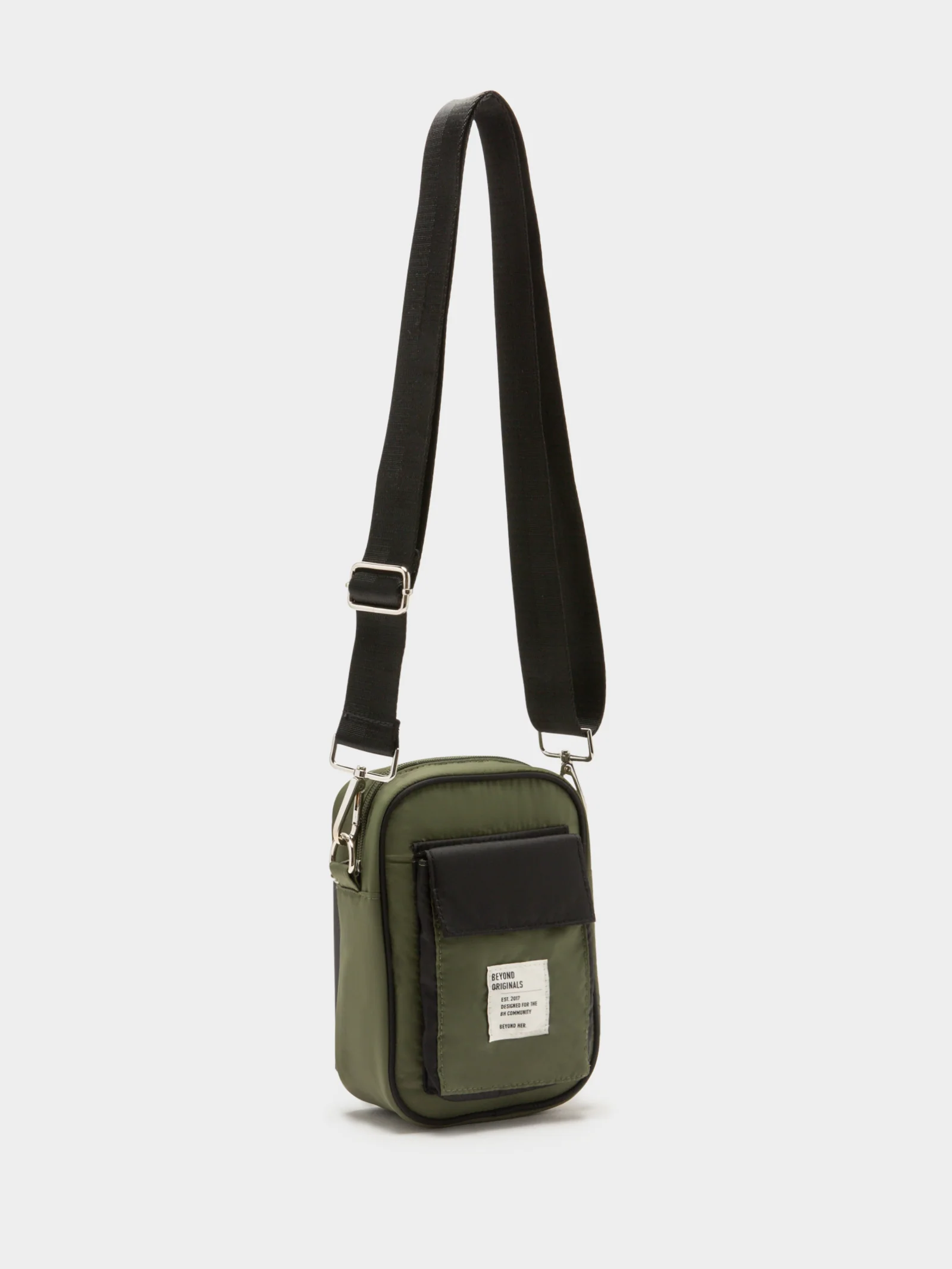 Nylon Cross Body Bag