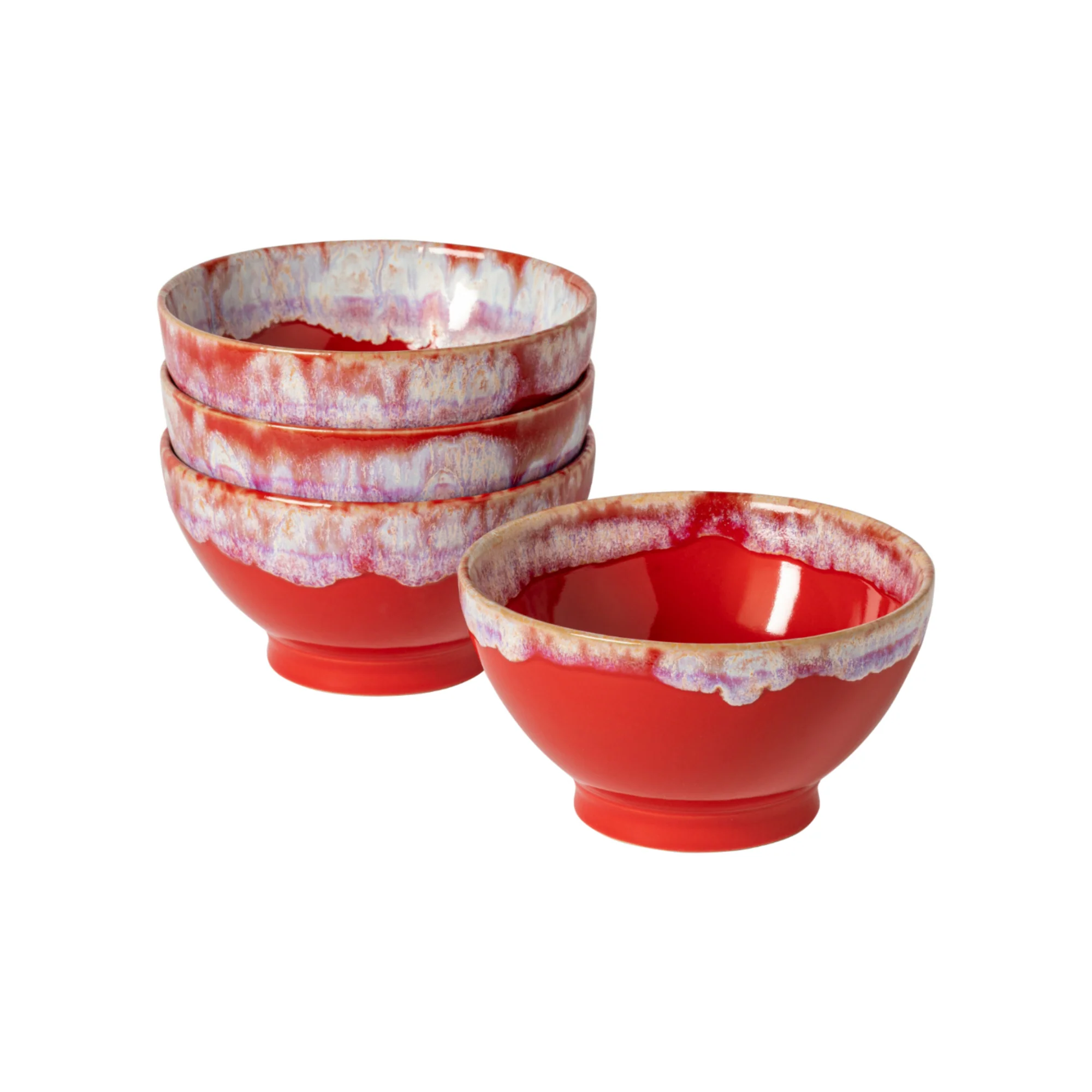 Set 4 Bowls Latte Bowls
