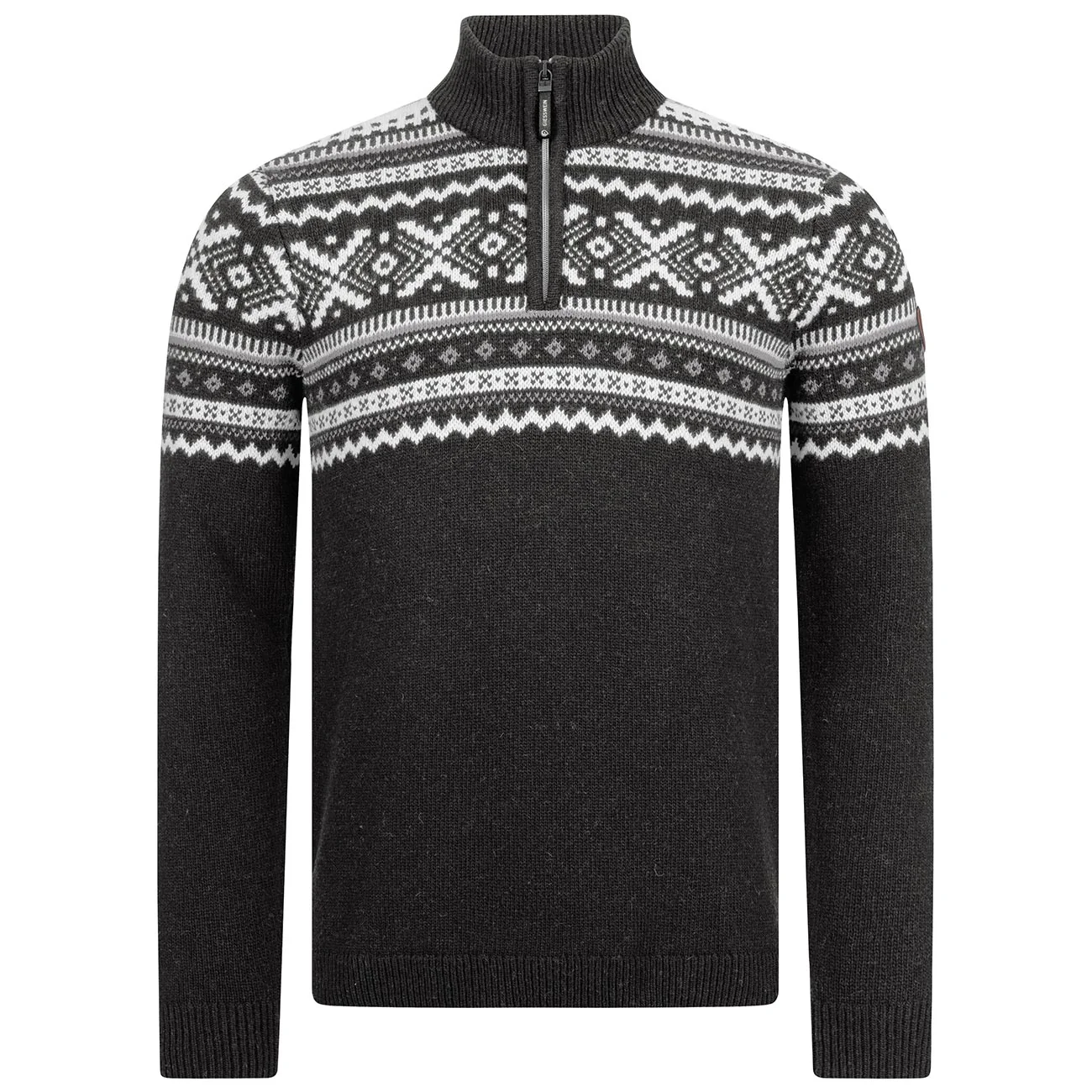 Nordic Sweater Zip Herren