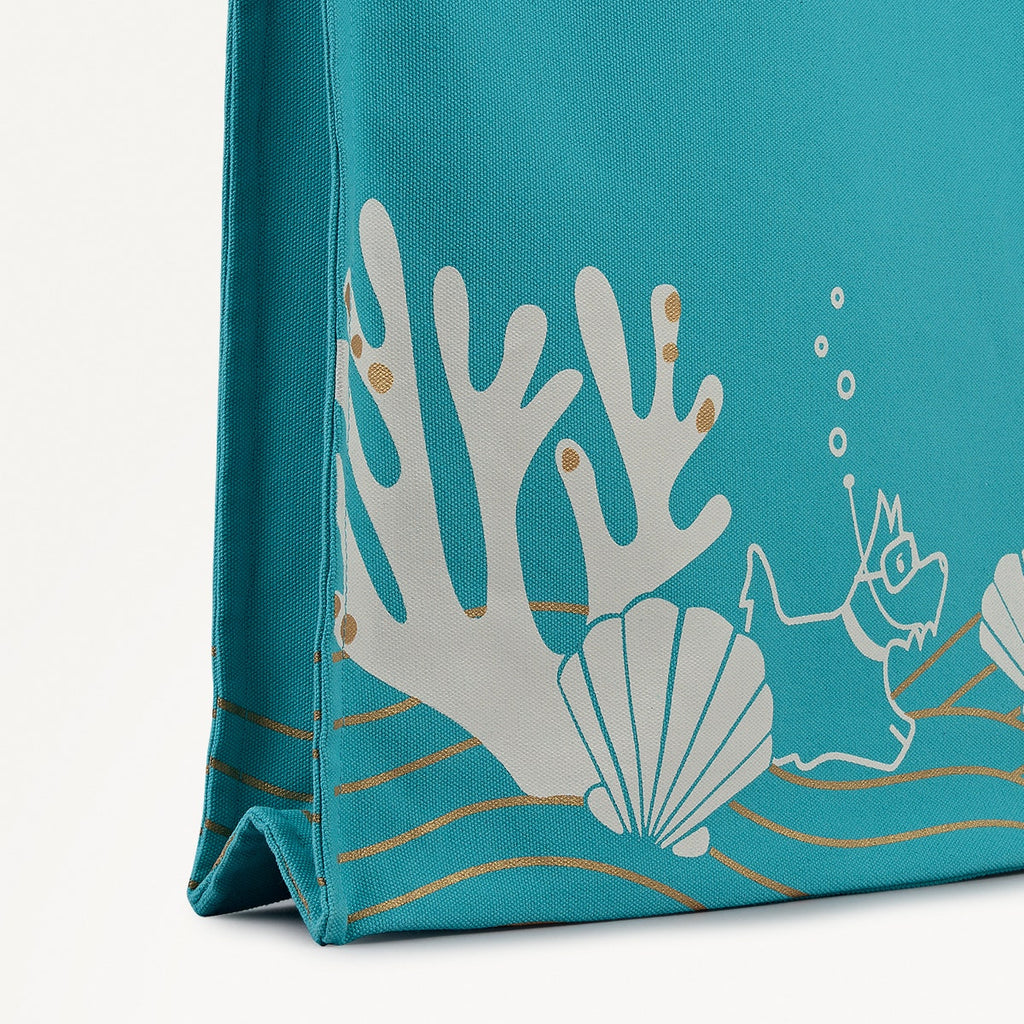 Deep Sea Diver - Medium Open Top Tote