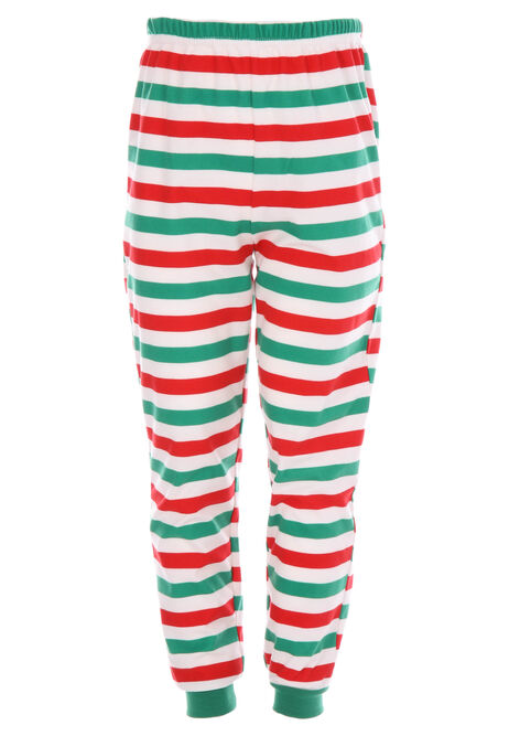 Unisex Kids Green Christmas Elf Squad Family Pyjama Set