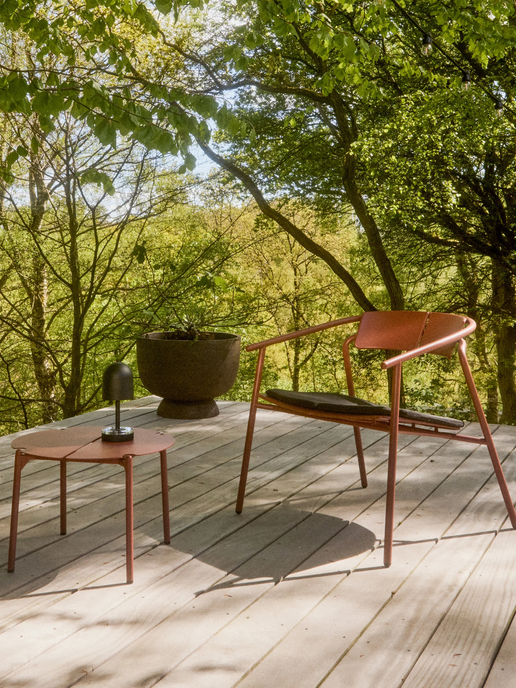Garten-Loungesessel Novo aus Metall