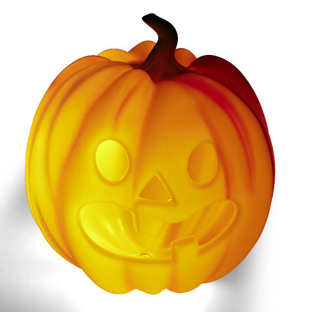Mascotte citrouille Halloween Ø18,5x24cm