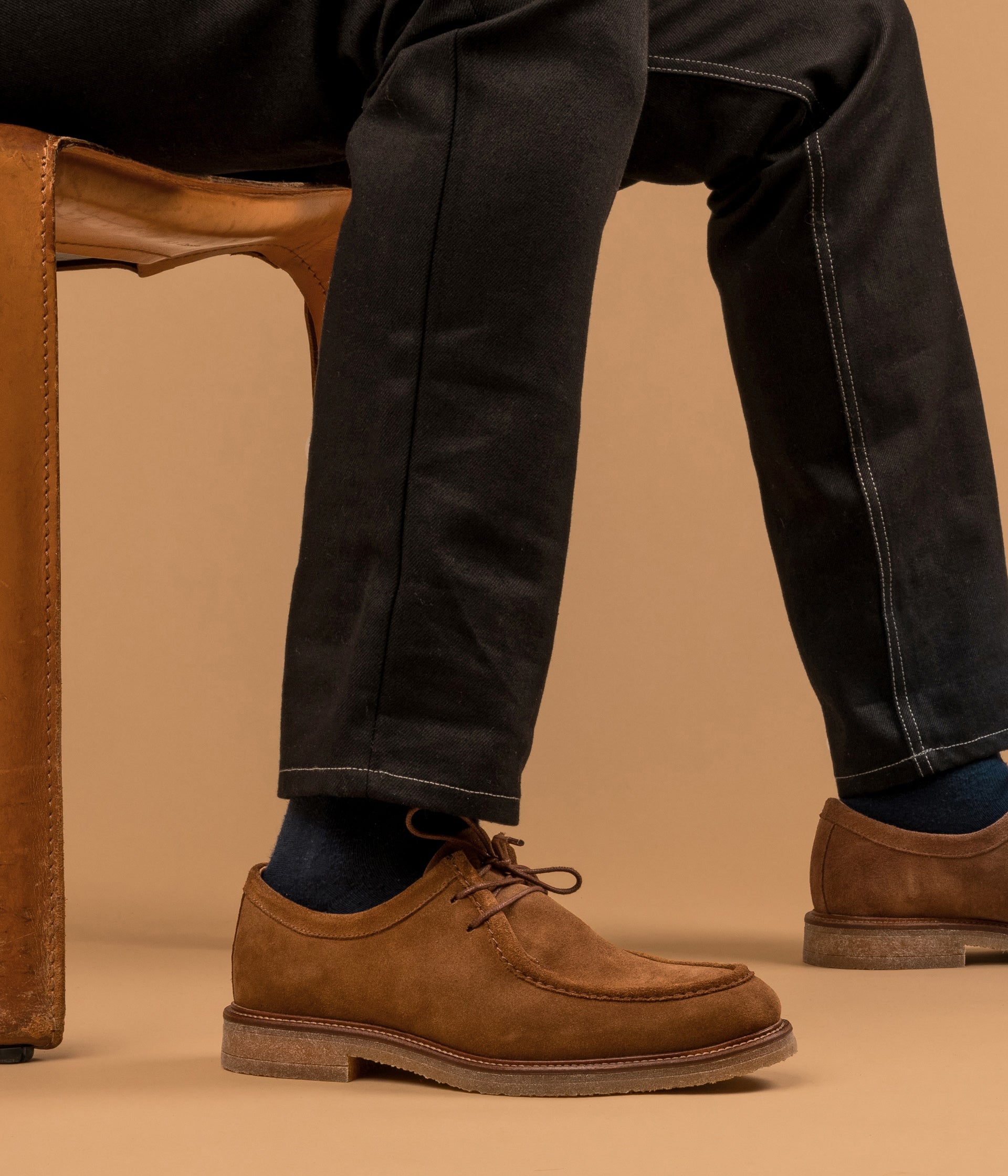 Derby plateau Edwin cognac