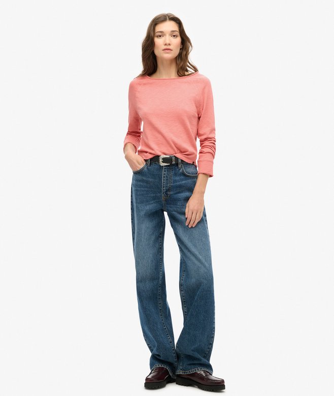 Long Sleeve French Terry Top